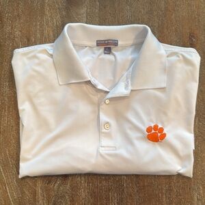 Peter Millar XL Summer Comfort Polo with Clemson Logo
